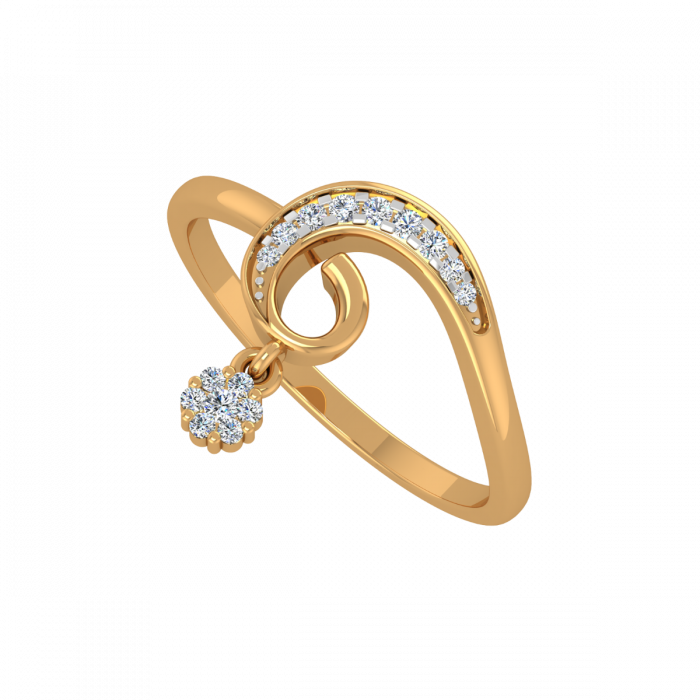 Article 1345 Gold Diamond Ring