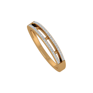 The Fizzy Bands Gold Diamond Ring