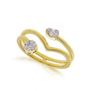 A must have Gold and Diamond Ring