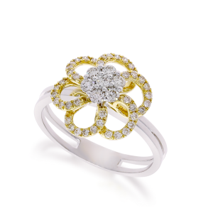 The Floral Diamond Ring