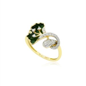 The Trend of Enamel and Diamond Ring