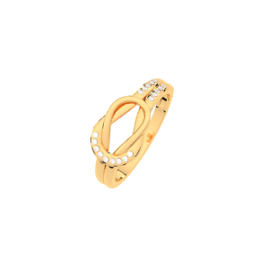  Blooming love diamond and gold ring For Her