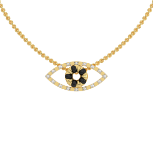 The Evil Eye Diamond Mangalsutra Pendant