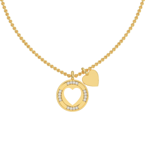 The Forever Together Diamond Heart Charm Pendant