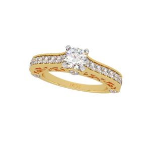 Show Who You Are Solitaire Diamond Ring