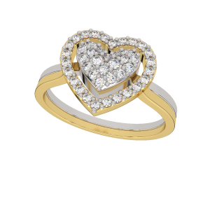 Your Heart Is Here Diamond Ring