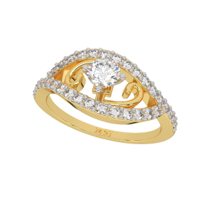 The Glitter Point Diamond Ring