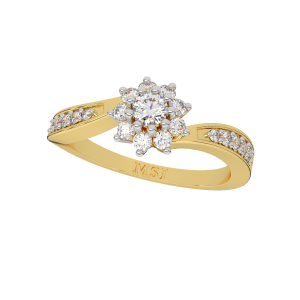 The Floral Fleet Diamond Ring