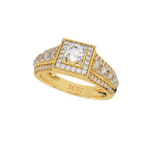 The Solitaire Essence Gold Diamond Ring