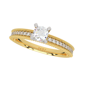 The Fine Solitaire Gold Diamond Solitaire Ring