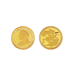 The 22kt Gold Coin ( Ginni ) of 2 Grams