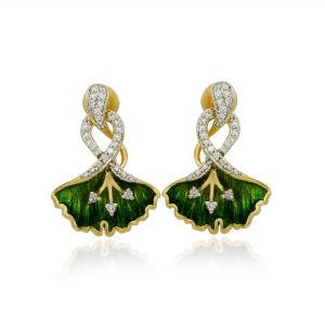 The Trend of Enamel and Diamond Earring